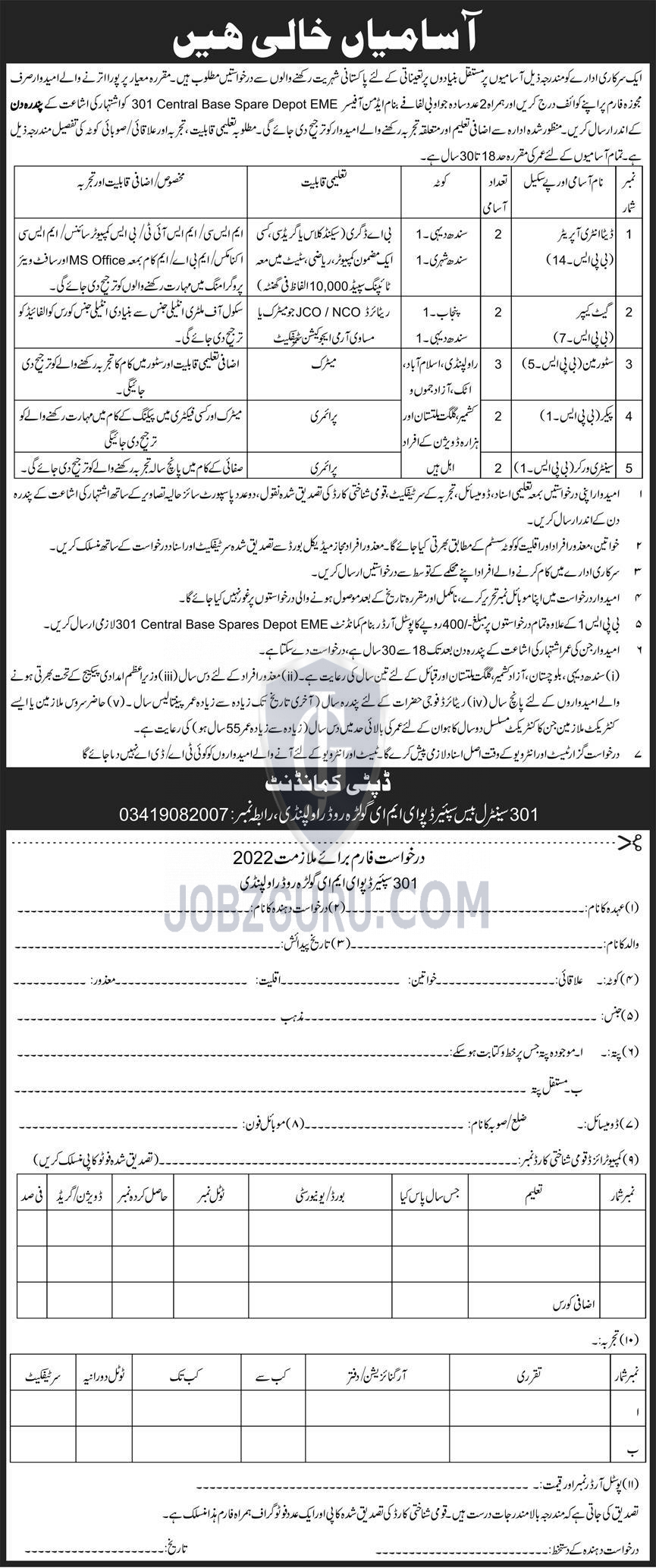 government-department-pak-army-latest-jobs-2024-jobs-advertisement-pakistan