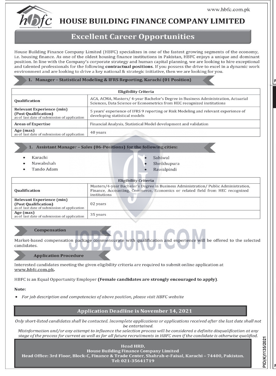 House Building Finance Company Limited Latest jobs-thumbnail