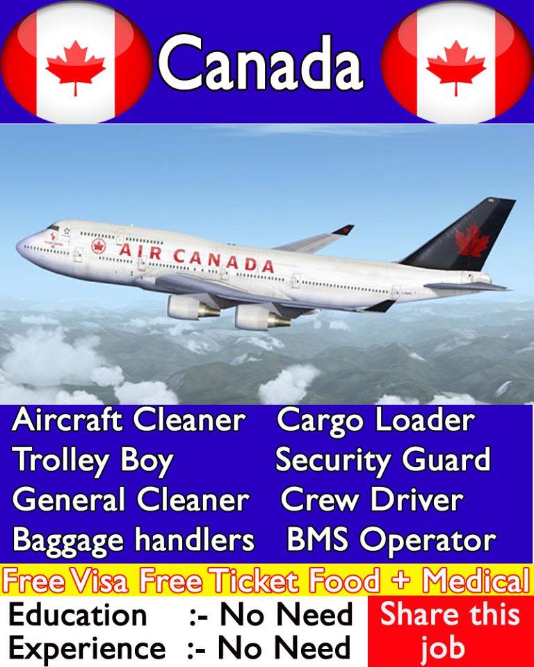 Latest Job Vacancies In Air Canada in International Jobs ...