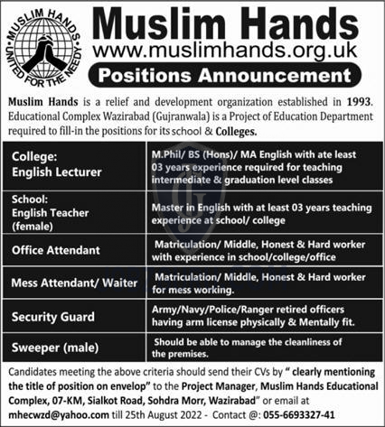 Muslim Hands Organization