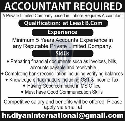 Accountant Advertisement Image Jobzguru